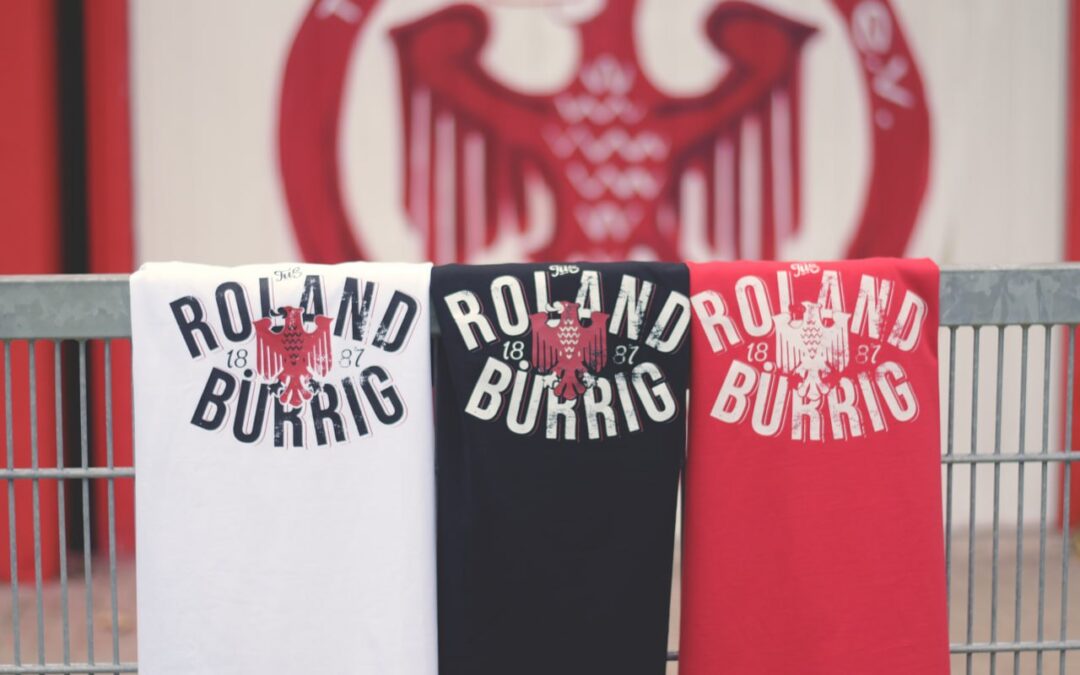 Roland Bürrig Shirts noch bis zum 3. August vorbestellen!