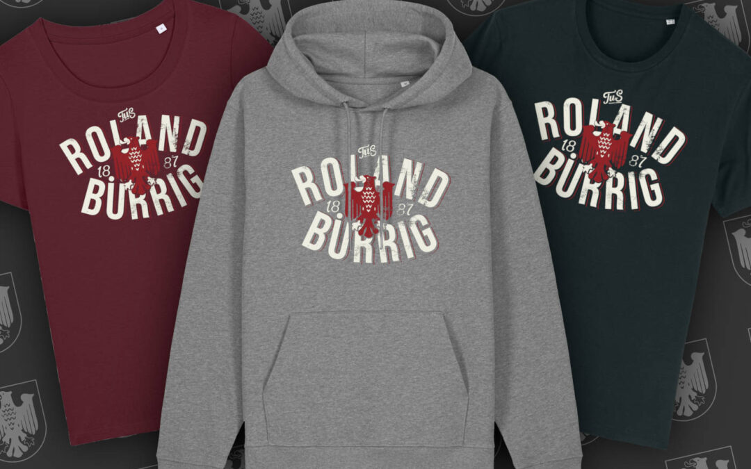 🔥 Die Roland Bürrig-Shirts sind wieder da! 🔥