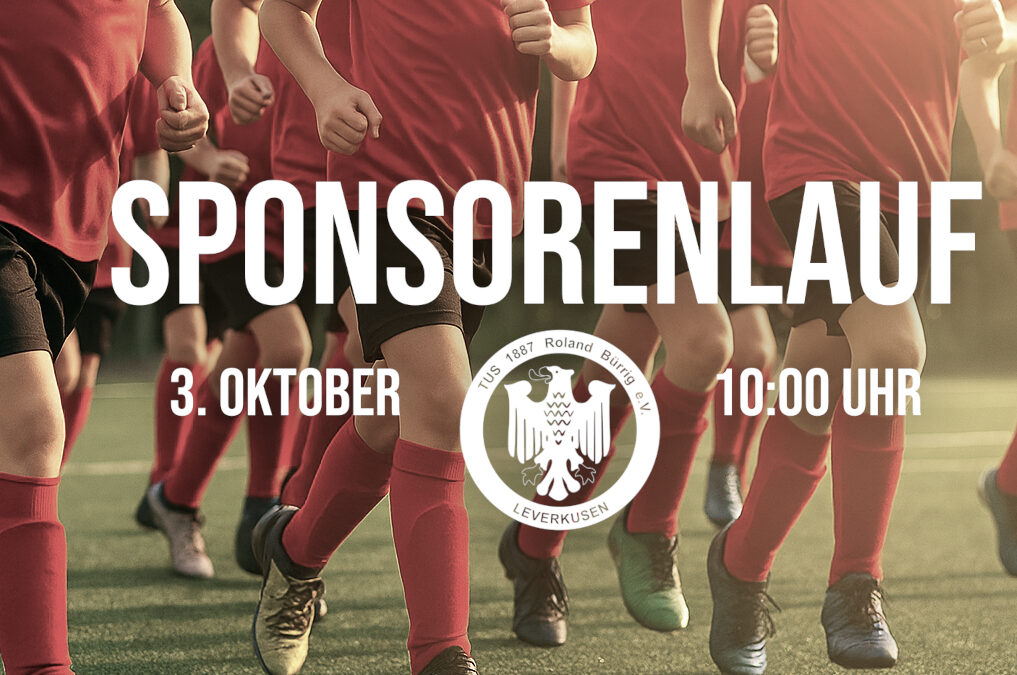 Sponsorenlauf zu Gunsten der Fußballjugend