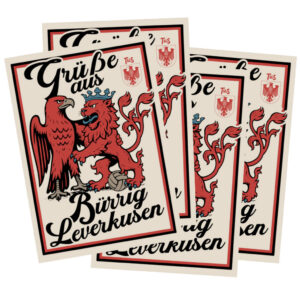 Stickerpaket "Grüße aus Bürrig" A7 20 Stück