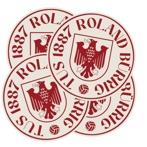 Stickerpaket "Oldschool Logo" Rund 20 Stück