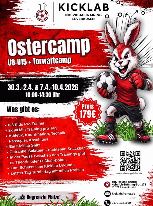 Jetzt für das OSTERCAMP anmelden!