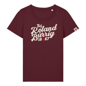 .Roland Bürrig T-Shirt Burgundy GIRLY VORBESTELLUNG