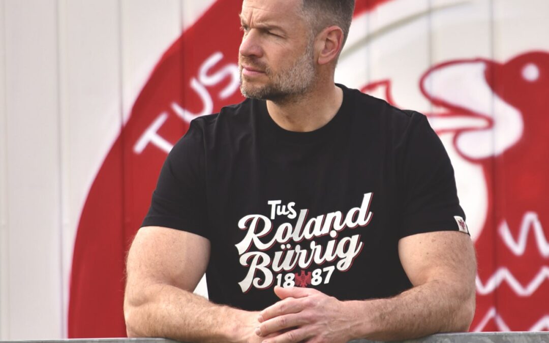 Jetzt brandneue Roland Bürrig T-Shirts vorbestellen!