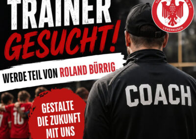Die Zukunft spielt bei uns – Werde Teil unseres Trainerteams!